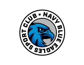 Projekt graficzny logo dla firmy online Navy Blue Eagles Sport Club